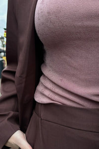 Lara Top - Dark Nude