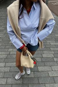 Fenli Striped Shirt - Lichtblauw