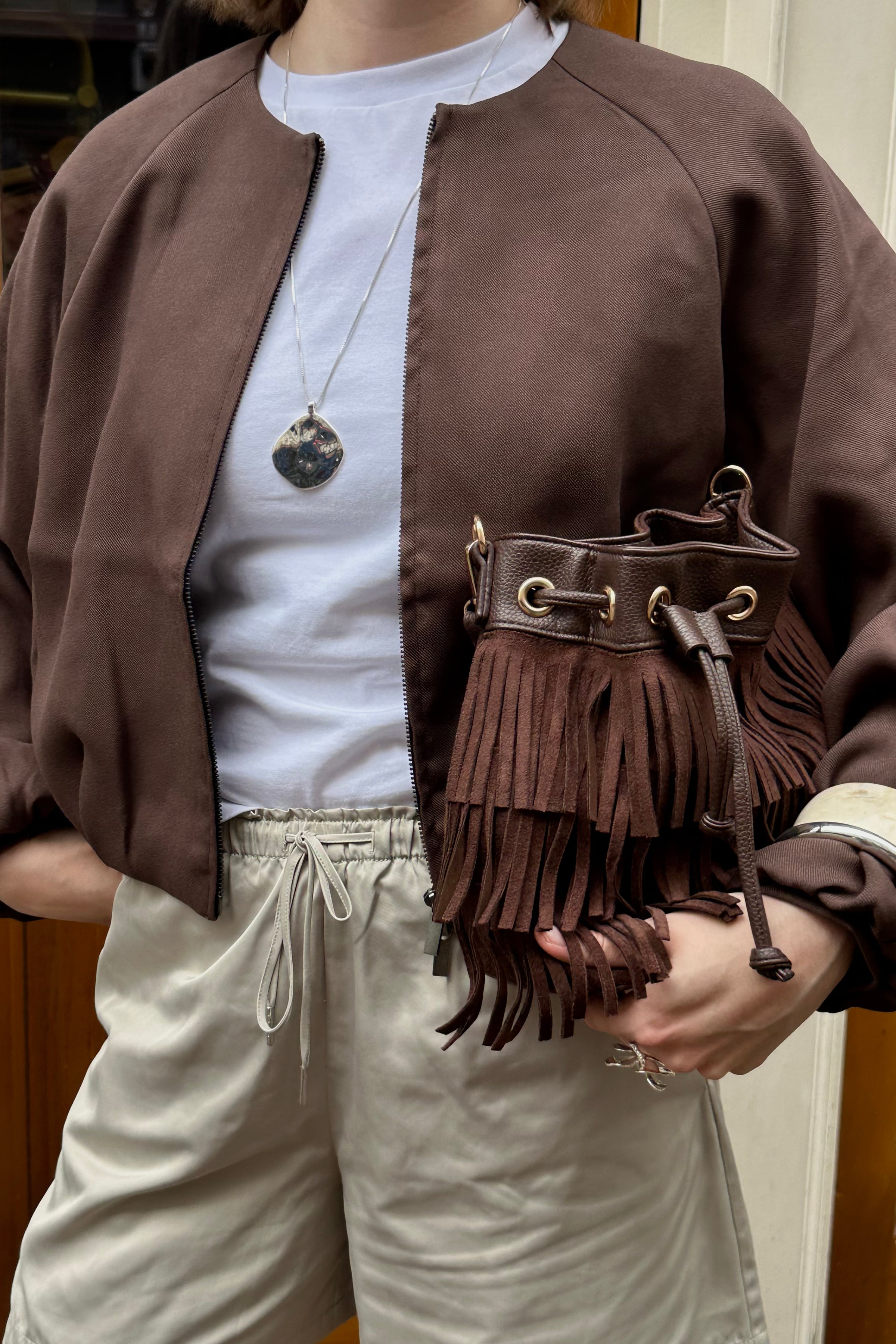 MSCHZein Esteriane Jacket - Hot Fudge