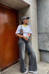 Vicky Wave Jeans - Zwart