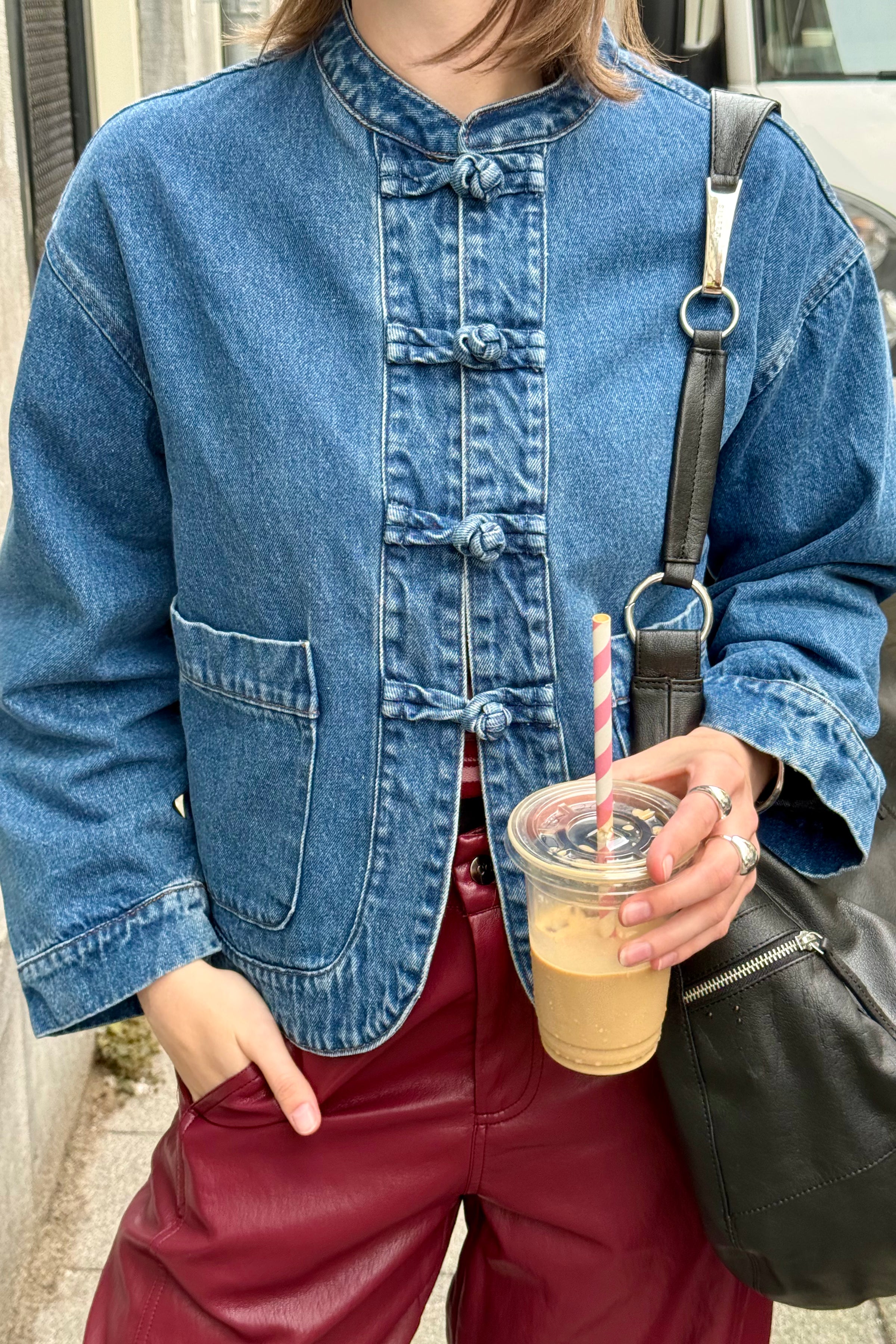 Caline Denim Jacket - Blauw