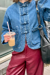 Caline Denim Jacket - Blauw