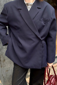 Jasmin Blazer - Donker Blauw