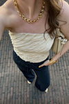 Lisa Linnen Broek - Donkerblauw