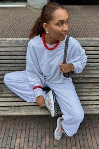 Belt Jogger Pants - Grijs