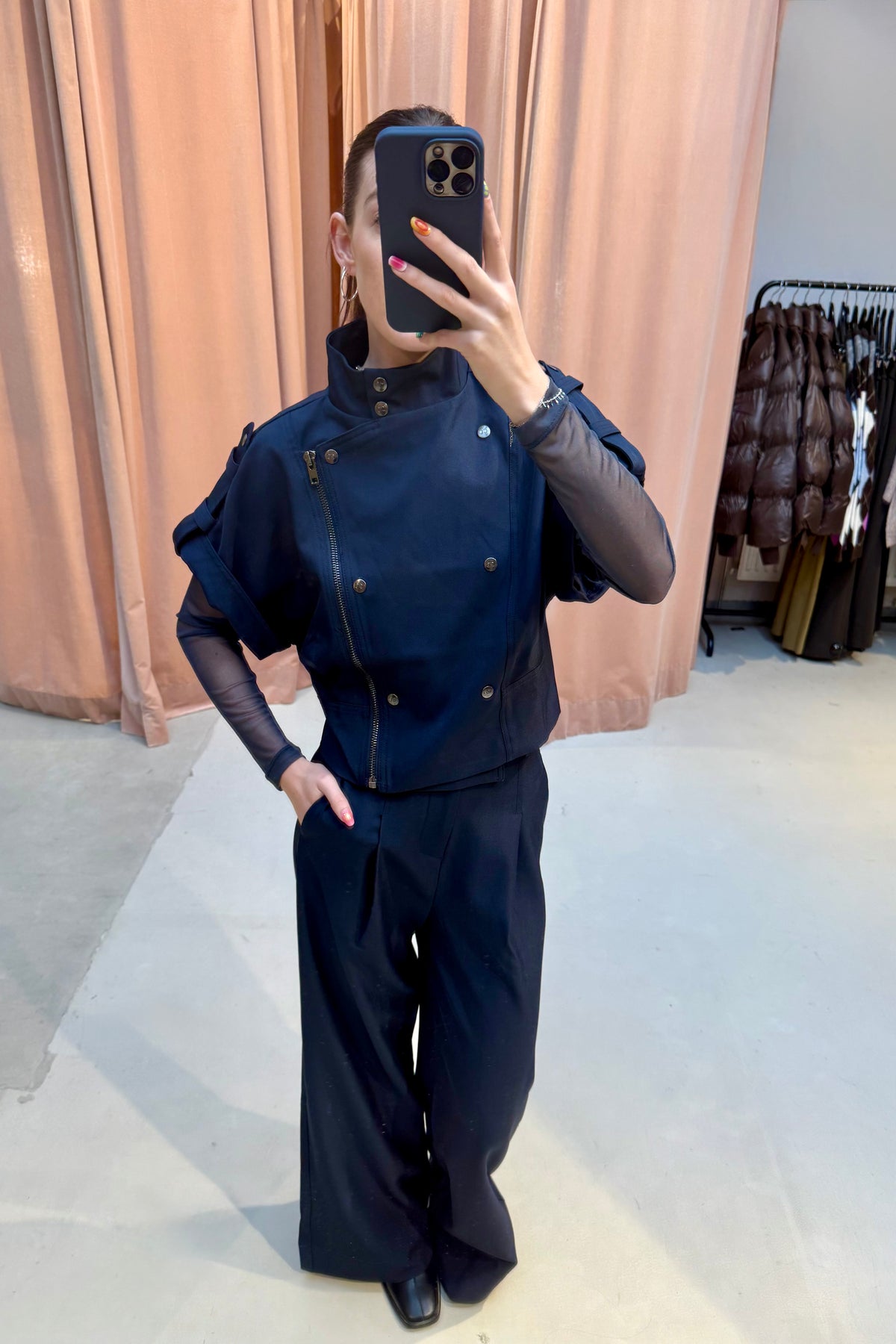 LunaCC Gilet - Navy