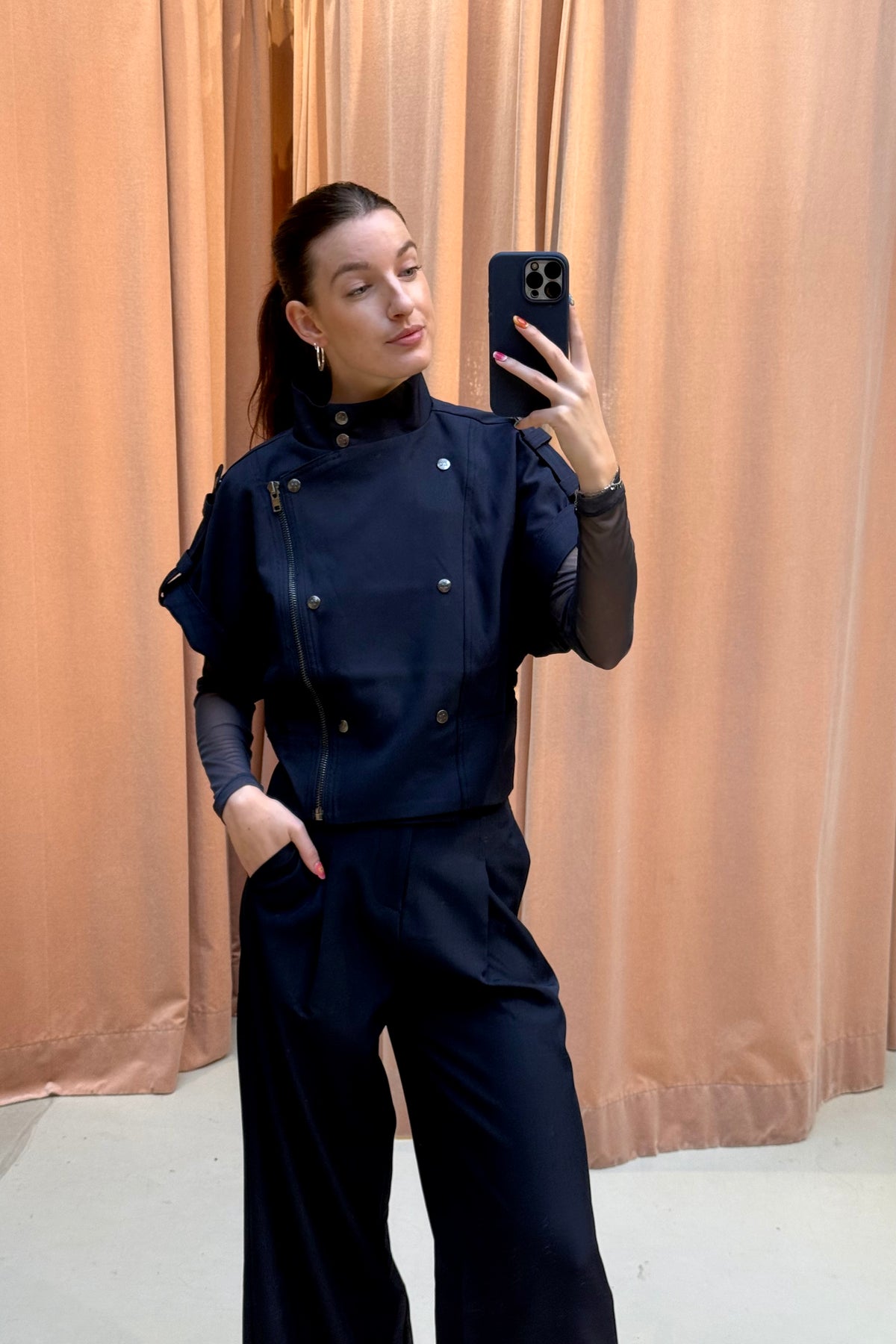 LunaCC Gilet - Navy