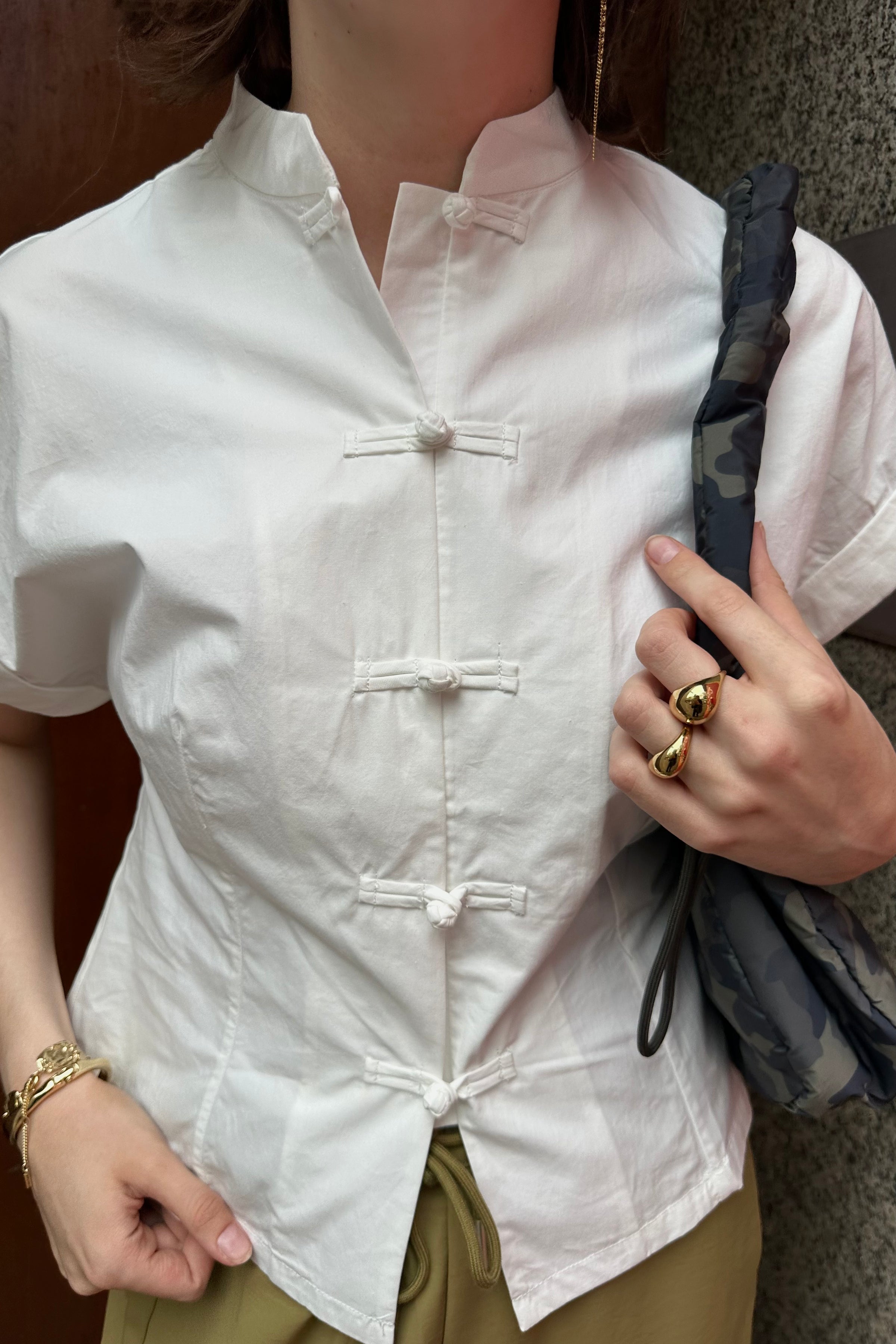 N-Norma Blouse - Wit