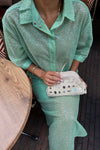 Selion Blouse - Licht Groen