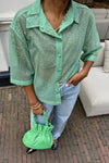 Selion Blouse - Licht Groen