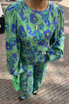 Floor Blouse - Forest Flower