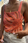 Sol Beaded Top - Roze