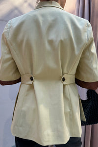 NilanCC Fitted Blazer - Geel