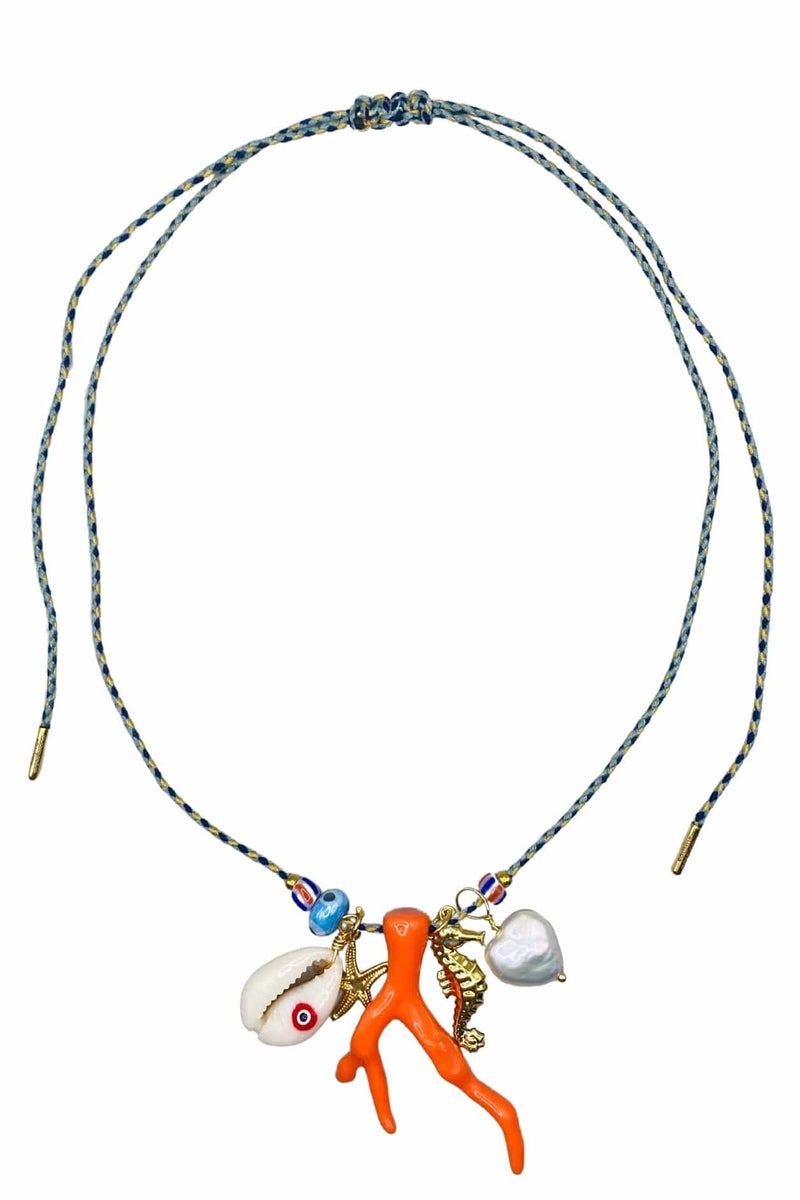 Bonnie Pendant Ketting - Oranje