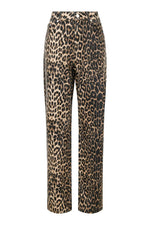 Simona Leopard Jeans - Leopard