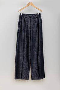 Taro Pants - Zwart/Zilver 