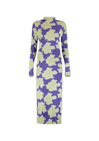Jessie Flower Jurk - Paars