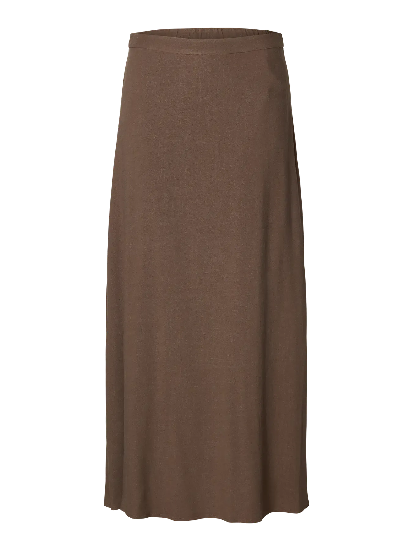 SLFViva Linnen Rok - Bruin