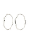Larkin Grote Oorbellen - Zilver