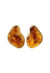 Lian Oorbellen - Goud/Bruin