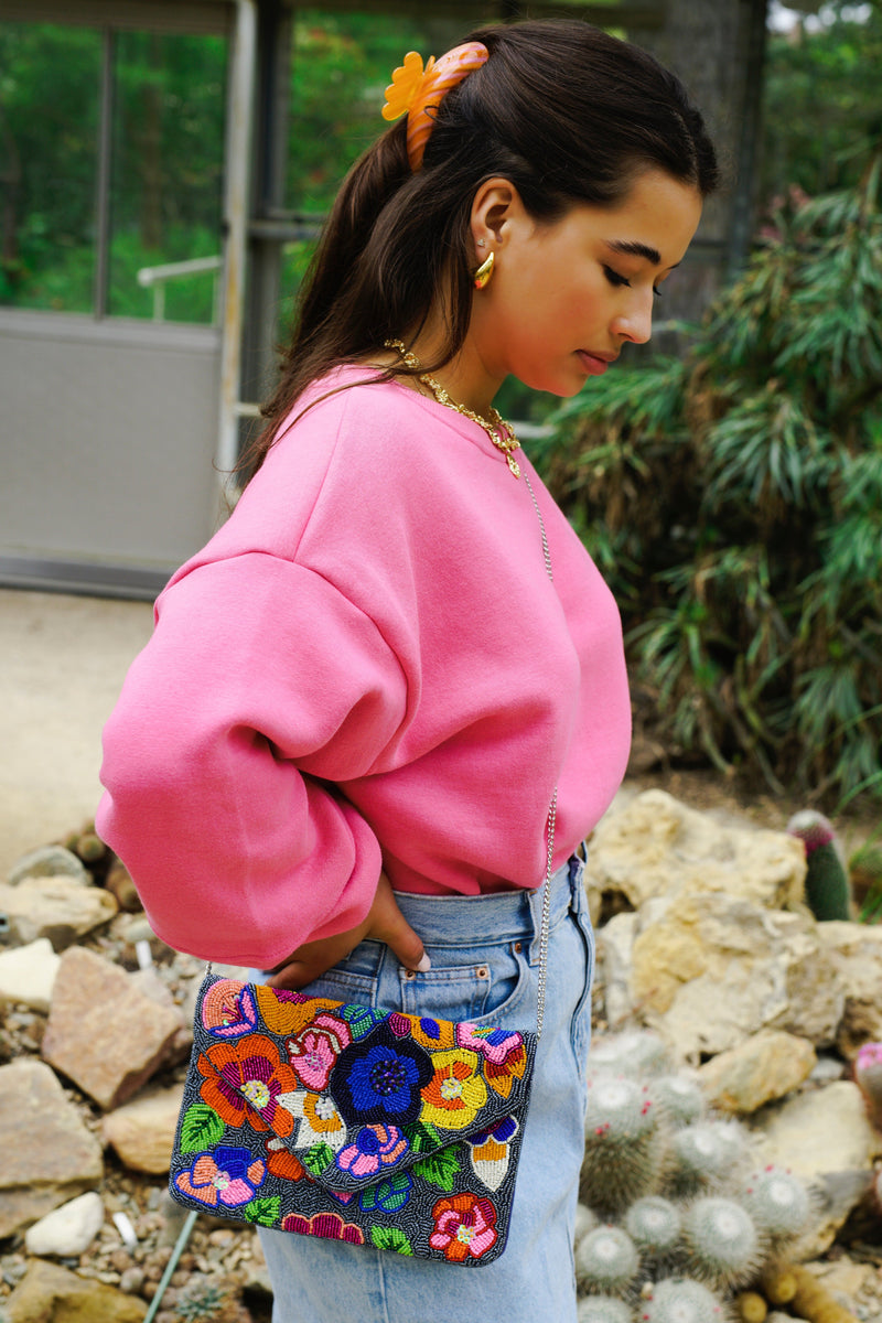 De Elle Sweater - Roze