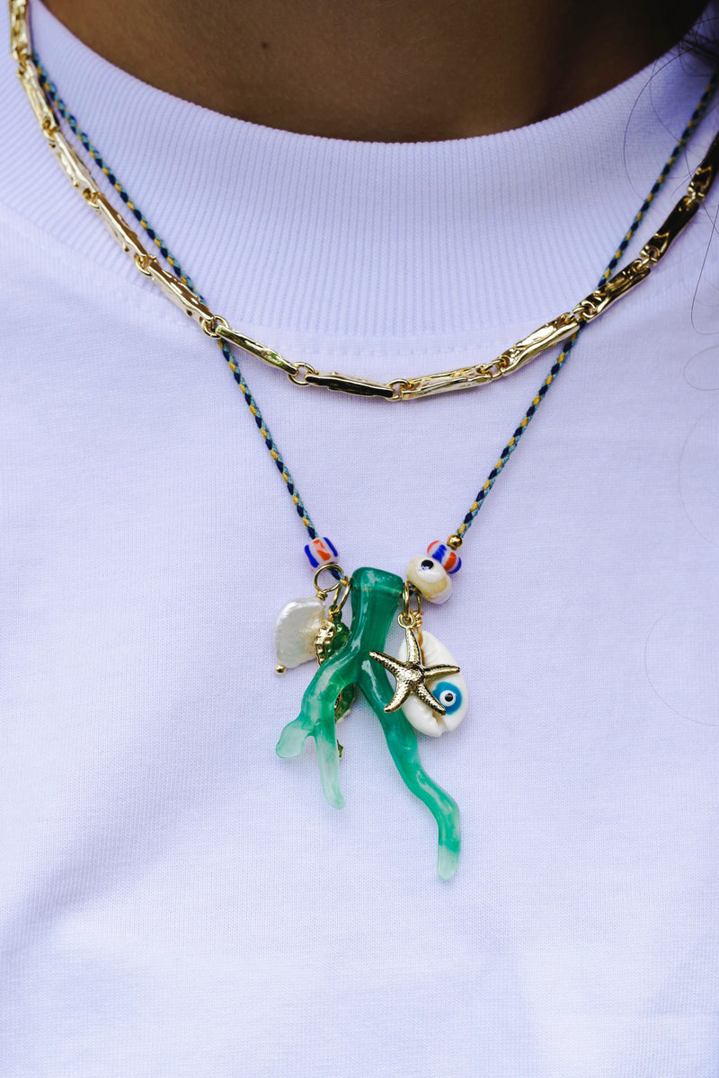 Bonnie Pendant Ketting - Groen