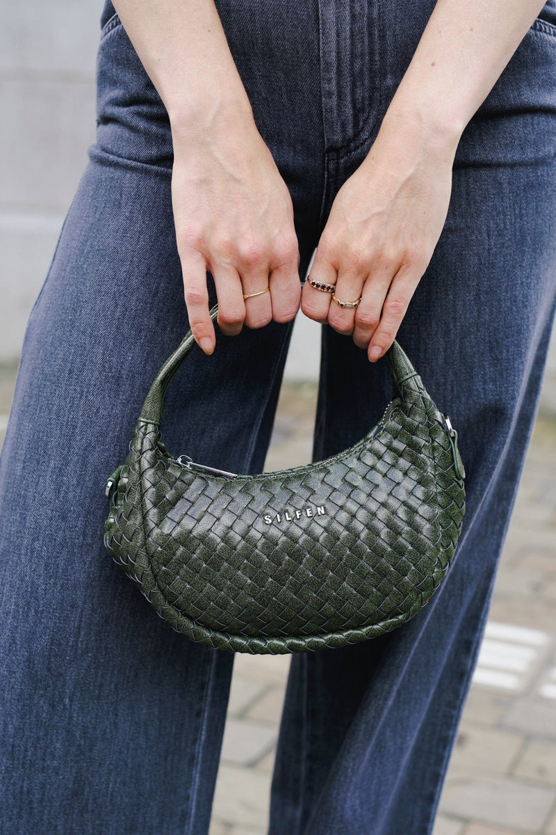 Mona Crossbody Tas - Dennen Groen