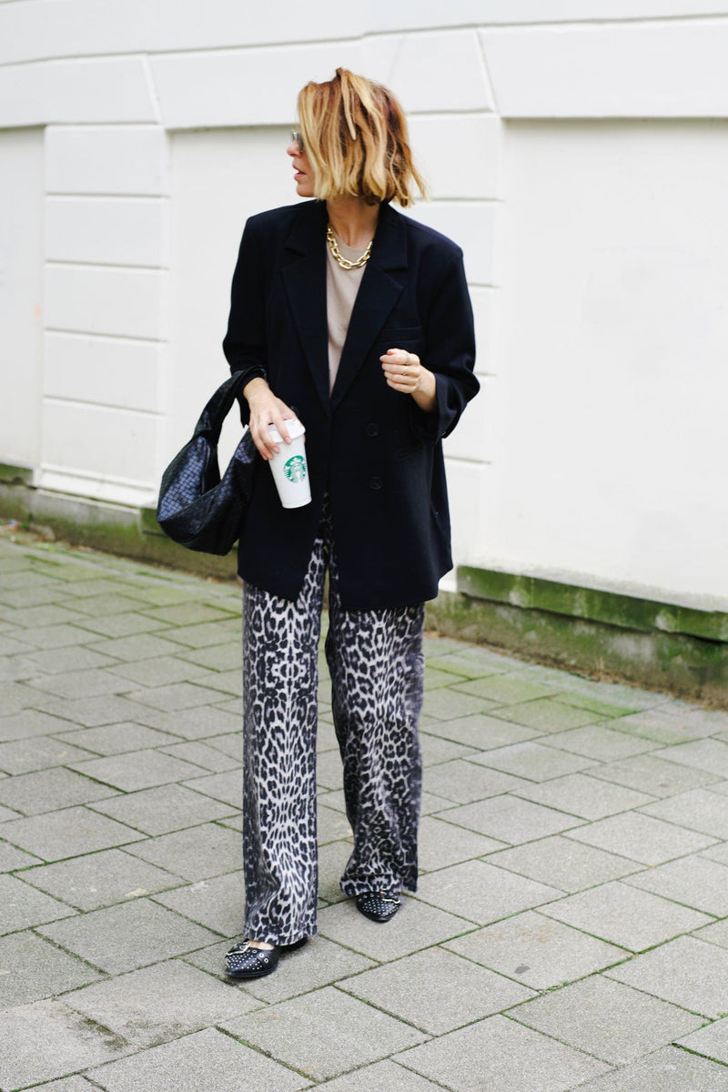 Likka Oversized Blazer - Zwart