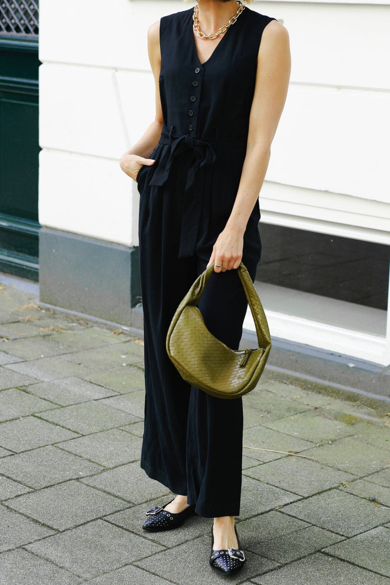 Asana Jumpsuit - Zwart