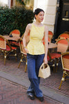 Summer Open Rug Top - Geel