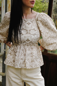 YASAra 3/4 Top - Beige