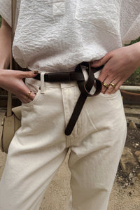 Tonna CC Leren Riem - Mocca