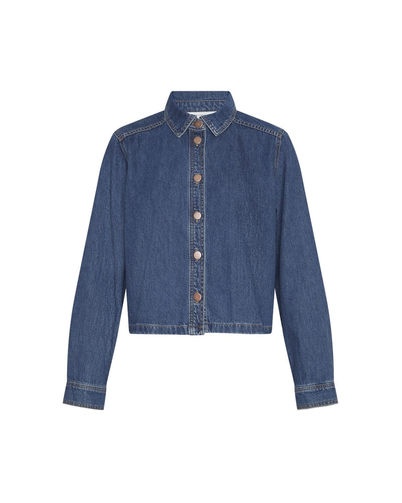 Adalyn Denim Blouse - Blauw