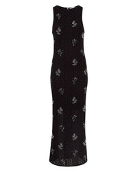 MSCHAudrey Glitter Jurk - Zwart