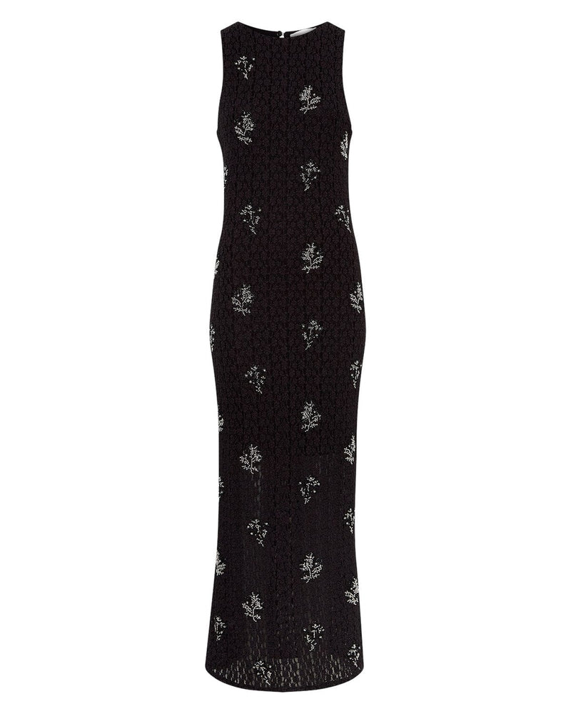 MSCHAudrey Glitter Jurk - Zwart