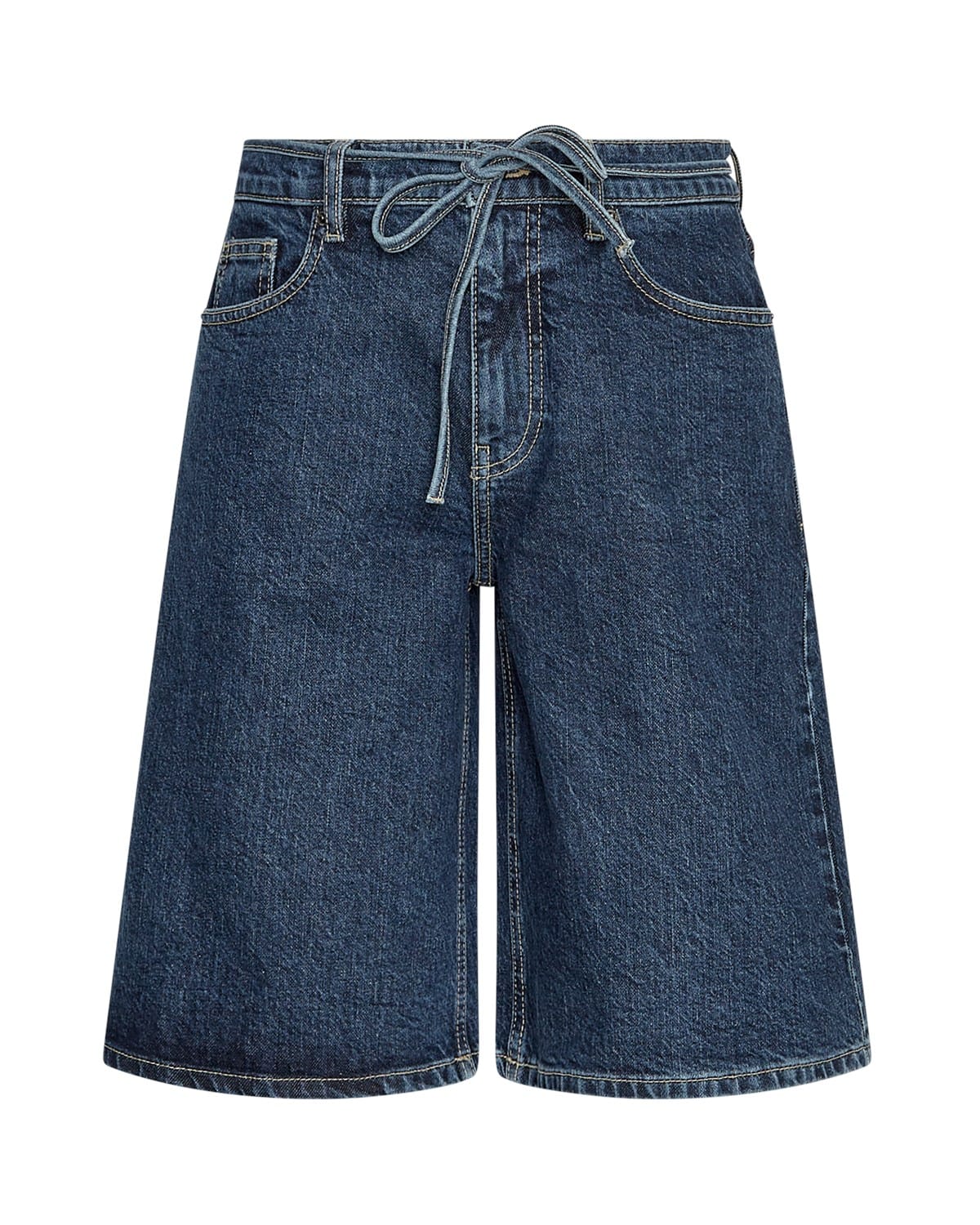 MSCHElide Ada Denim Shorts - Donkerblauw
