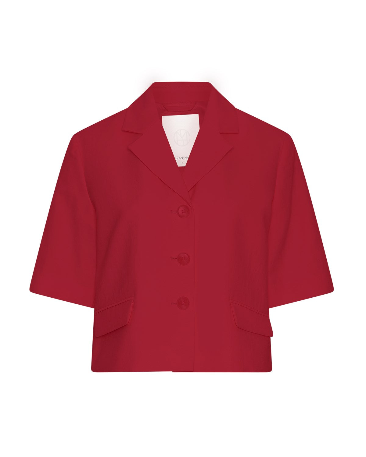 MSCHKeeley Edelmira Korte Mouwen Blazer - Rood