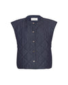 MSCHMeika Lysandra Gilet - Denim blauw