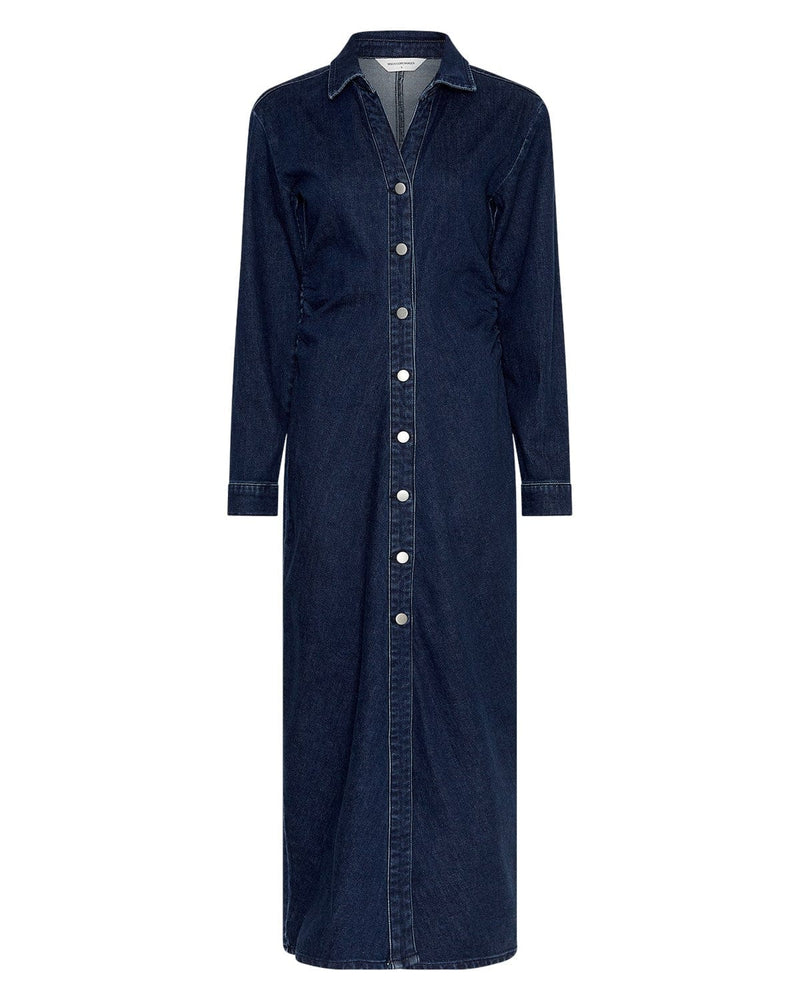 MSCHMow Denim Jurk - Donkerblauw