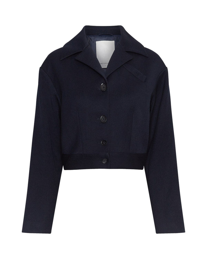 MSCHMynthe Jas - Donker Blauw