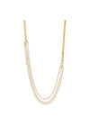 Blink Crystal Necklace - Gold