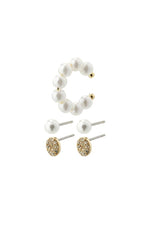 Beat Earring and Cuff 3-in-1 Set - Gold