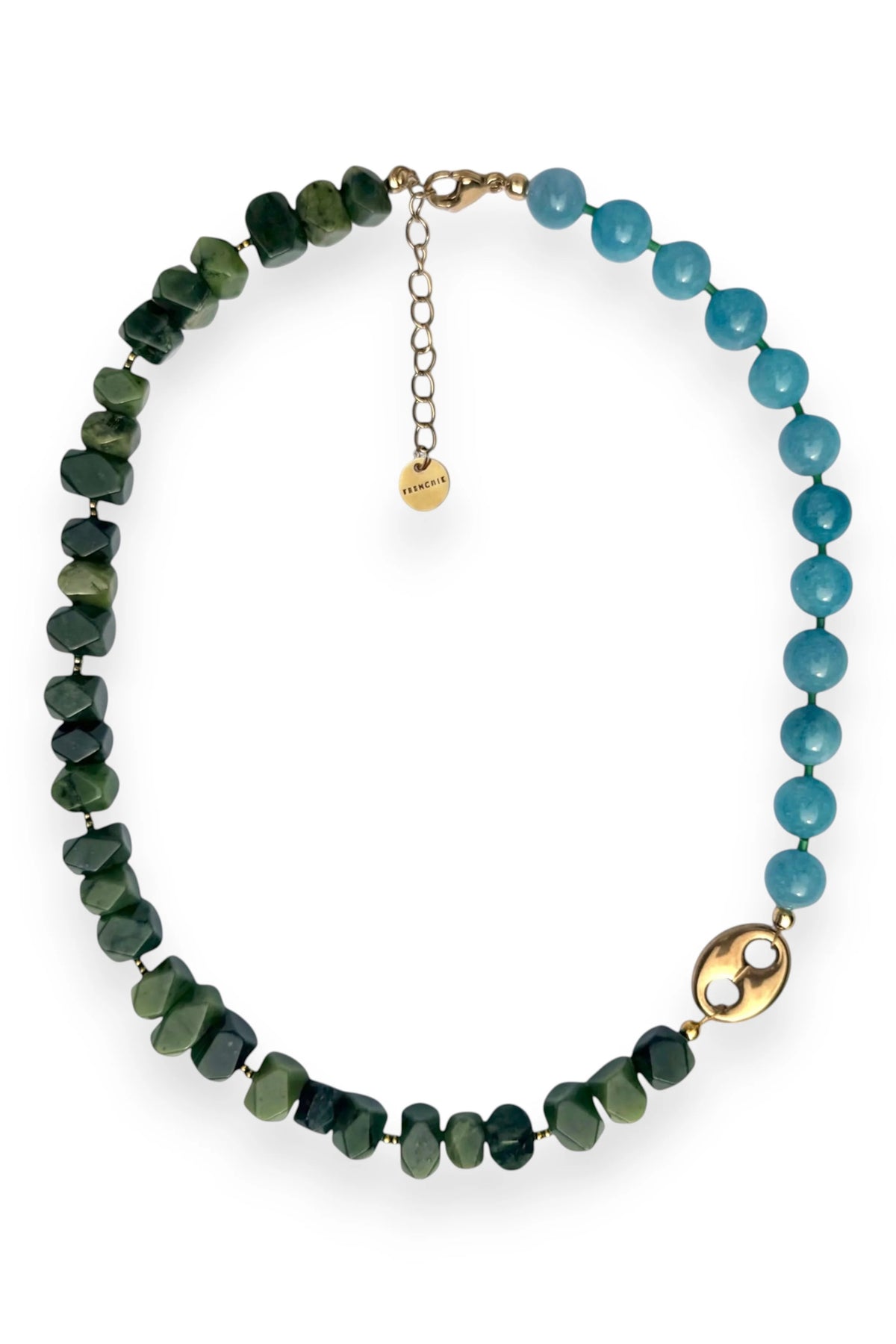 Playful Blue Ketting - Groen/Blauw