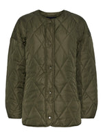 PCStella Quilted Jas - Groen