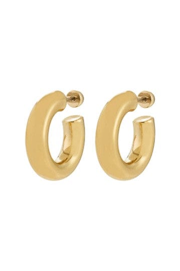 Phase Medium Oorbellen - Goud