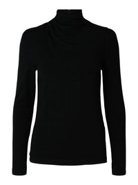 SLFManja High Neck Top - Zwart