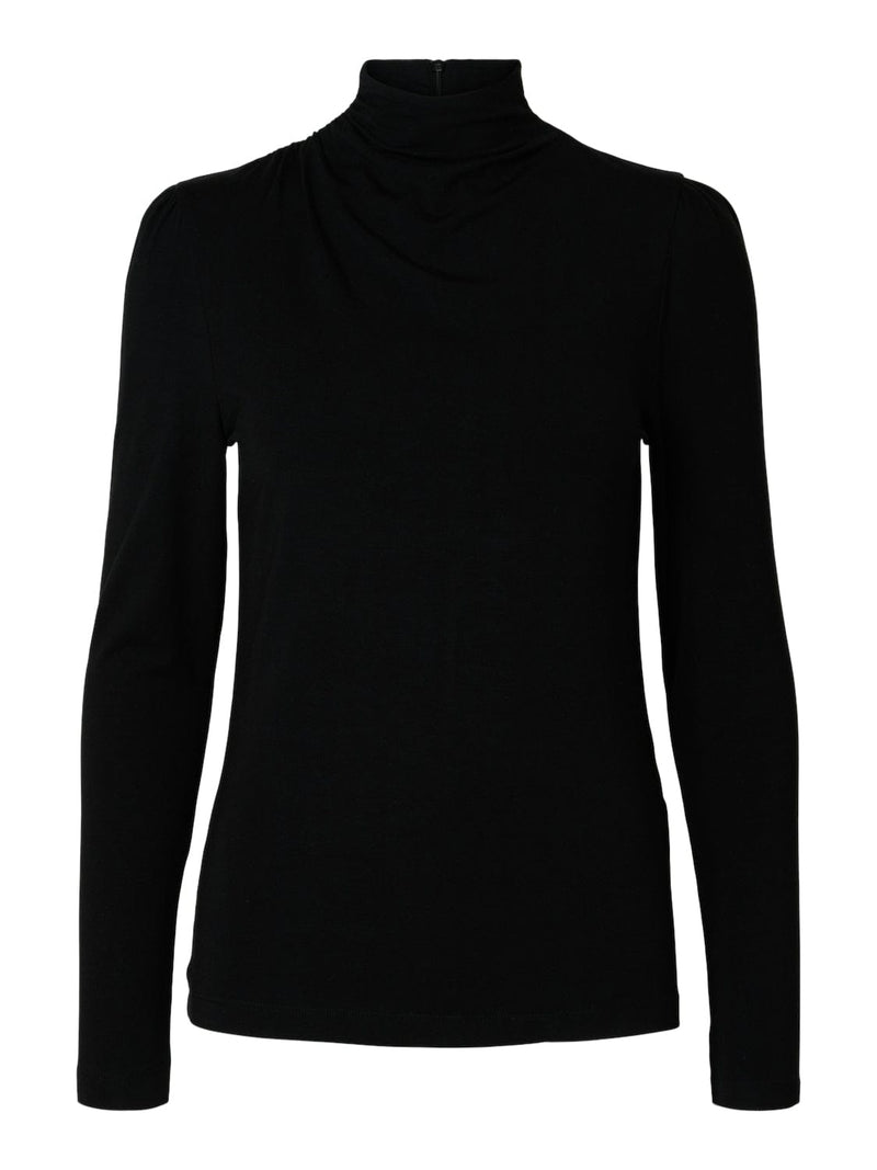 SLFManja High Neck Top - Zwart