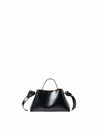 SLFStella Mini Leren  Tas - Zwart
