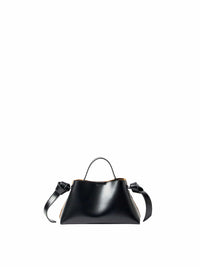 SLFStella Mini Leren  Tas - Zwart