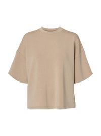 SLFOversized Tenny T-shirt - Beige